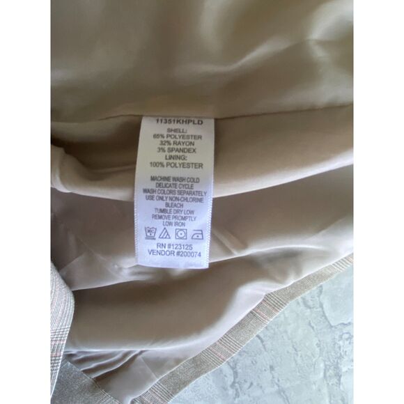 Chadwicks of Boston Womens Button Closure Lined Blazer Sz 4 - Picture 4 of 9